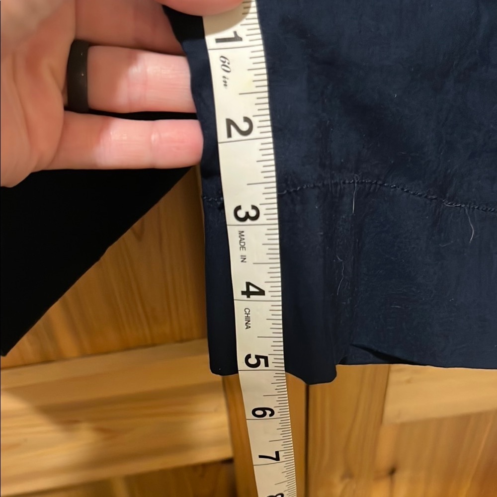 Anthropologie Navy Women's Bermuda Shorts - Picture 7 of 9